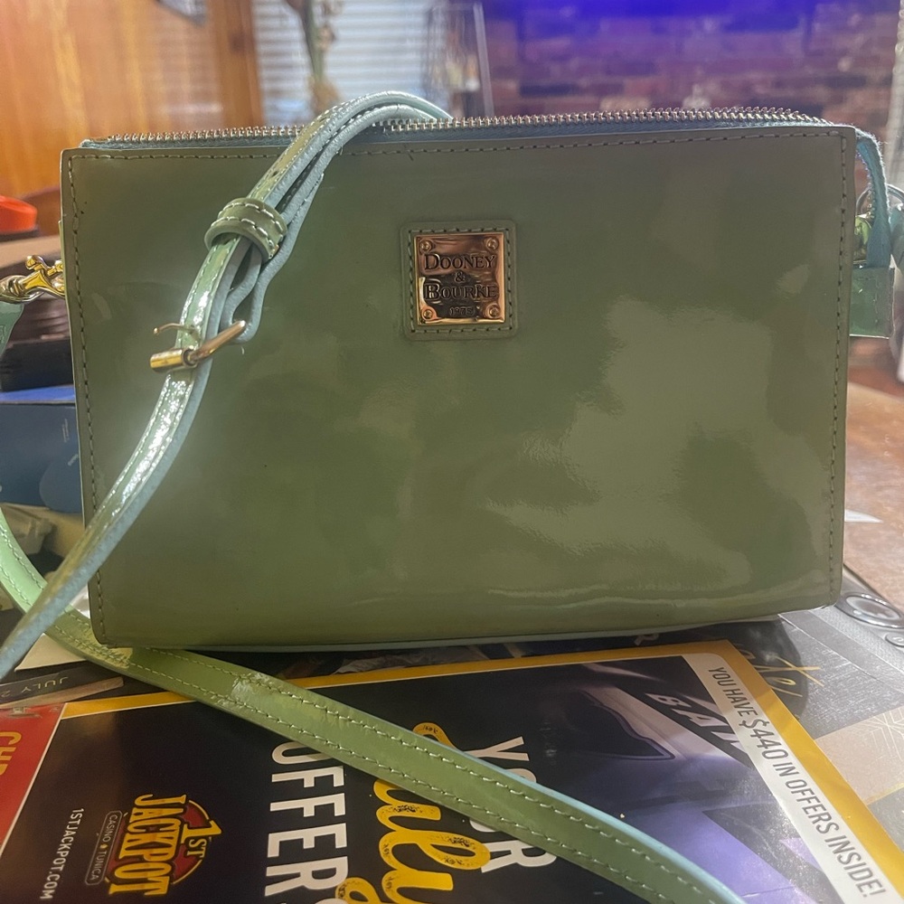 Dooney & Bourke Mint Green Crossbody Bag